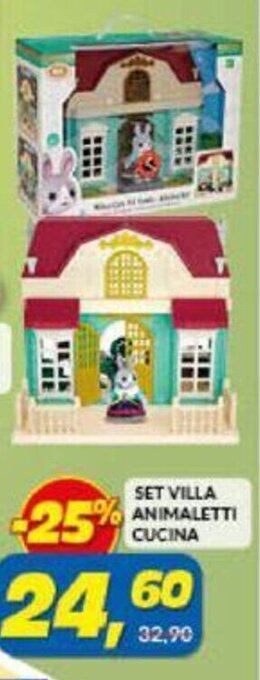 Risparmio Casa Set Villa Animaletti Cucina offerta