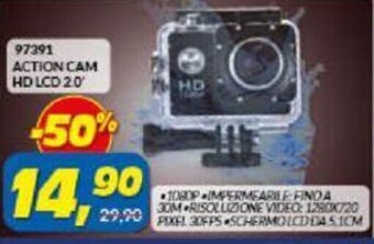 Risparmio Casa 97391 Action Cam HD LCD 2.0' offerta