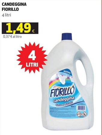 Coop Fiorillo Candeggina 4 litri offerta