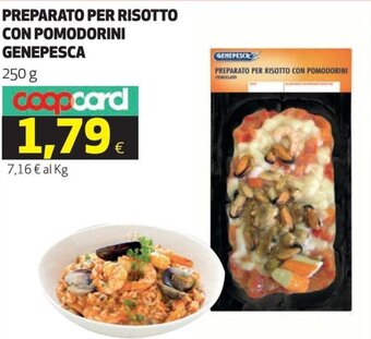 Coop Genepesca Preparato per Risotto con Pomodorini 250 g offerta