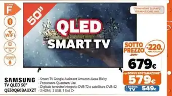 Expert Samsung TVQLed 50" QE50Q60BAUXZT offerta