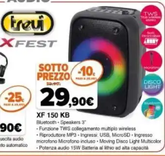 Expert trevi X FEST XF 150 KB offerta