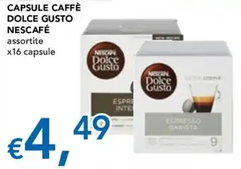 Migross Superstore Nescafé Dolce Gusto Capsule Caffè assortite x16 capsule offerta
