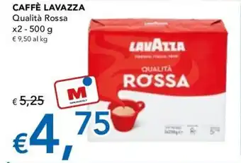 Migross Superstore Lavazza Caffè Qualità Rossa x2 - 500 g offerta