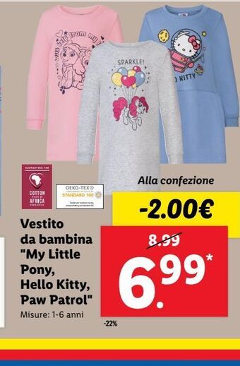 Vestito da bambina