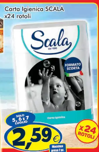 Paghi Poco Scala Carta Igienica x 24 rotoli offerta
