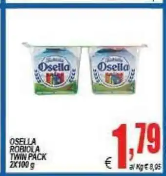 DEM Osella Robiola Twin Pack 2x100g offerta