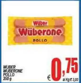 DEM Wuber Wuberone Pollo 250g offerta
