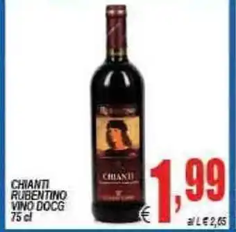 DEM Chianti Rubentino Vino DOCG 75cl offerta