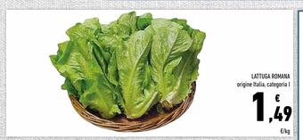 Conad Lattuga romana offerta