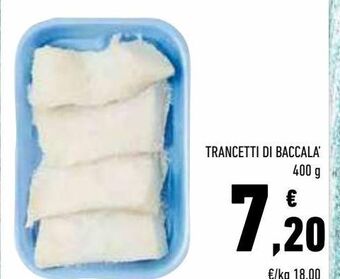 Conad Trancetti di baccalà offerta