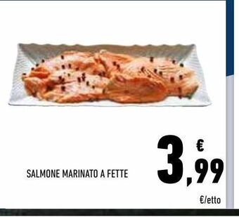 Conad Salmone marinato a fette offerta