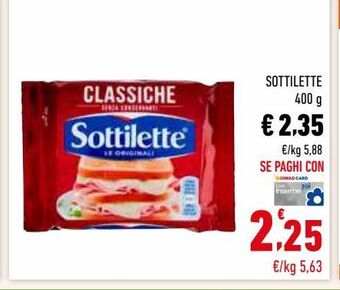 Conad Sottilette offerta