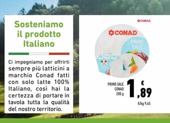 Conad Primo sale conad offerta