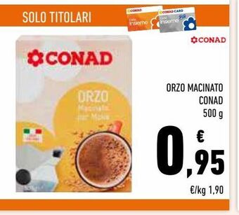 Conad Orzo macinato conad offerta