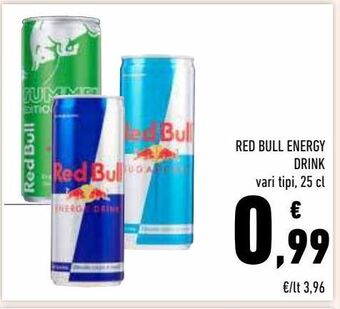 Conad Red bull energy drink offerta