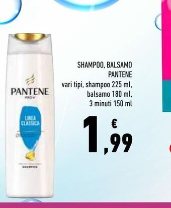 Conad Shampoo , balsamo pantene offerta