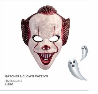 Toys Center Maschera clown cattivo offerta