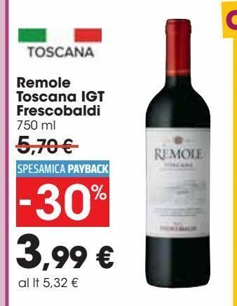 Carrefour Market Remole roscano igt frescobaldi 750 ml offerta