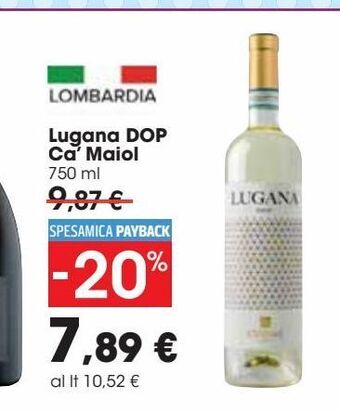 Carrefour Market Lugana dop ca' maiol 750 ml offerta