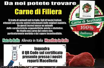 DEM Carne Di Filiera offerta