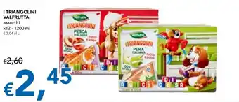 Migross Superstore Valfrutta I Triangolini assortiti x12 - 1200 ml offerta