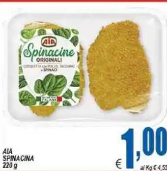 DEM Aia Spinaciña 220g offerta