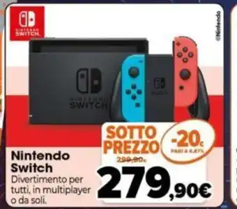 Expert Nintendo Switch Divertimento per tutti, in multiplayer o da soli offerta