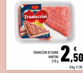 Conad Superstore Tramezzini di suino martini 210 g offerta