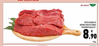Conad Superstore Polpa magra di bovino adulto conad offerta