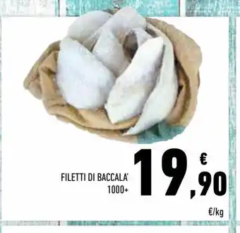 Conad Superstore Filetti di baccalà offerta