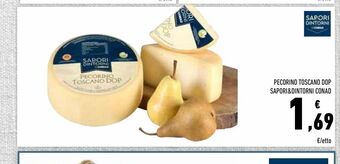 Conad Superstore Pecorino toscano dop sapori & dintorni conad offerta