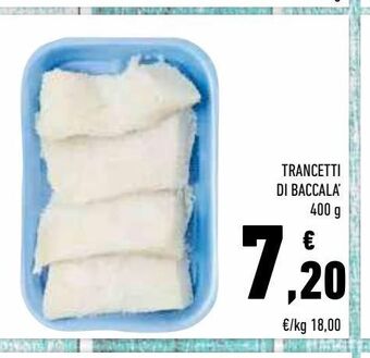 Conad Superstore Trancetti di baccalà offerta