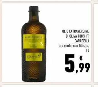 Conad Superstore Olio extra vergine di oliva carapelli offerta