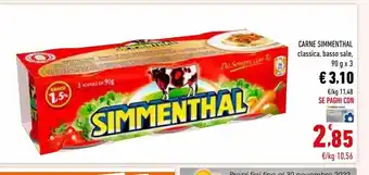 Conad Superstore Carne simmenthal offerta