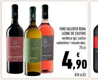 Conad Superstore Vino salento rena leone de castris offerta