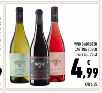 Conad Superstore Vino d''abruzzo cantina bosco offerta