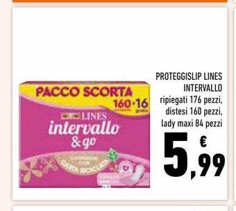 Conad Superstore Proteggi-slip lines intervallo offerta