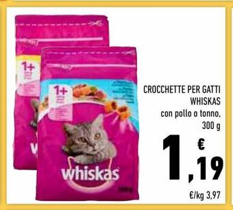Crocchette per gatti whiskas