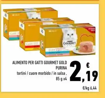 Alimento per gatti gourmet gold purina