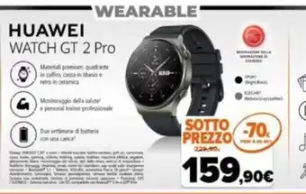 Expert Huawei Watch GT 2 Pro offerta