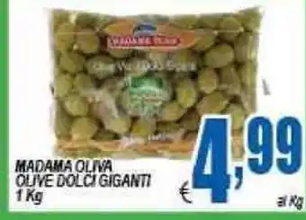 DEM Madama Oliva Olive Dolci Giganti 1kg offerta