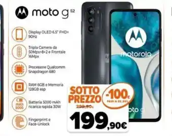 Expert motorola moto g ⁵² offerta