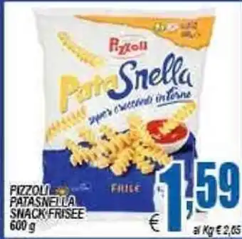 Pizzoli Pata Snella Snack Frisee 600g