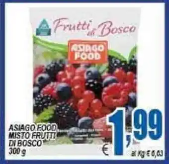 DEM Asiago Food Misto frutti di bosco 300g offerta