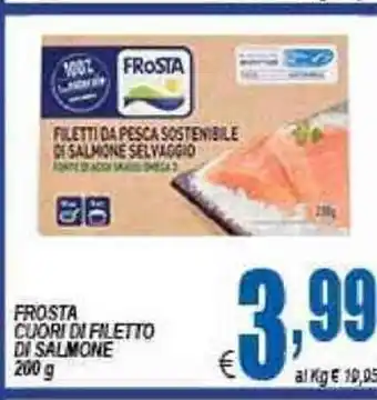 DEM Frosta Cuori Di Filetto Di Salmone 200g offerta