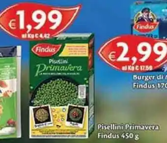 DEM Pisellini Primavera Findus 450g offerta