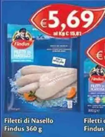 DEM Filetti di nasello Findus 360g offerta