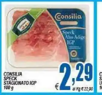 DEM COnsilia Speck Stagionato IGP 100g offerta