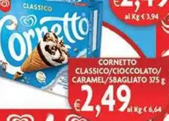 DEM Cornetto Classico/Cioccolato/Caramel/Sbagliato 375g offerta